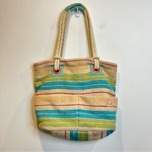 Quiksilver Woven Large Beach Tote Bag Rope